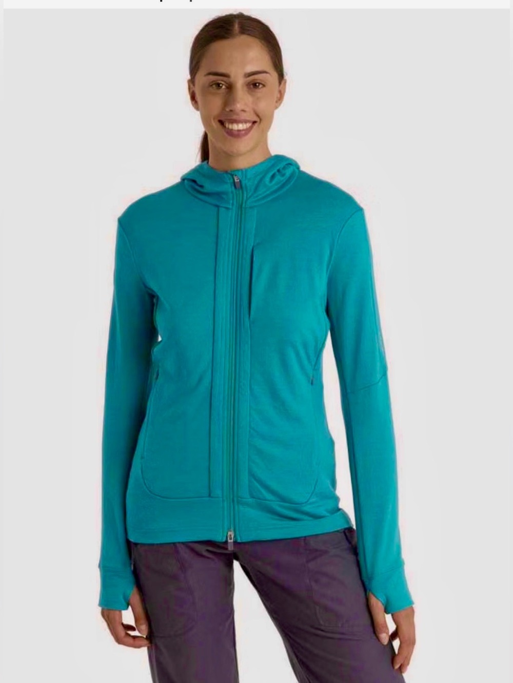 Icebreaker Women's Merino 260 Quantum Long Sleeve Zip Hoodie